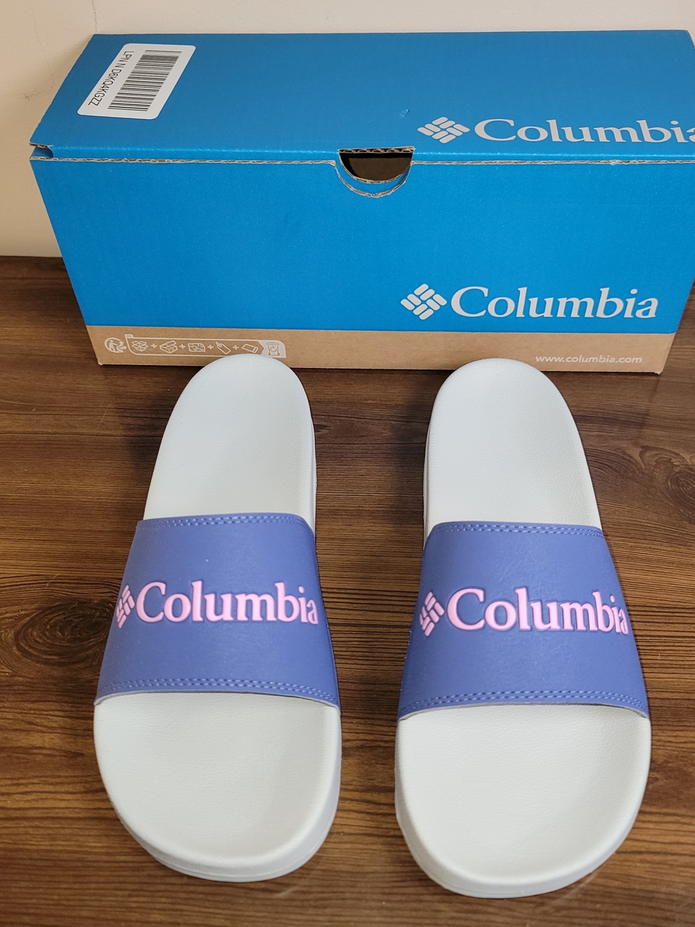 Columbia Kids Hood River Slides - Size 5 Big Kids - Picture 1 of 5